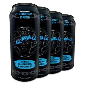Bearilla Energy Drink: Tangy Blueberry Lemonade